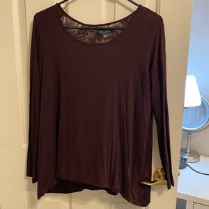 **SOLD** american eagle maroon long sleeve